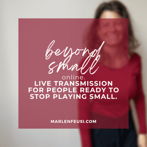 eine Live Transmission für Menschen, die sich nicht mehr kleinhalten wollen